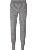 houndstooth pattern trousers