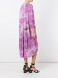 tie-dye print dress
