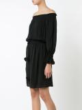 off-shoulder dress