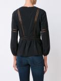 perforated blouse