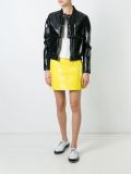 varnished bomber jacket 