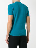 slit neck T-shirt