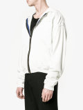zip-up hoodie 