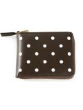 'Polka Dots Printed'圆点拉链钱包