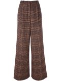 checked tweed trousers