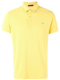embroidered logo polo shirt 