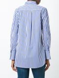 striped slim-fit shirt