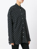 allover skull print shirt