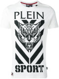 tiger print T-shirt