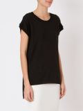 high low knit blouse