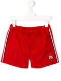 side stripe swim shorts 