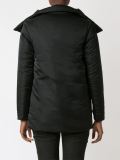 wrap around puffer jacket