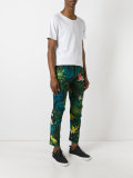 floral print trousers 