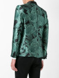 jacquard floral blazer 