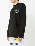 chest print hoodie