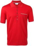 chest pocket polo shirt