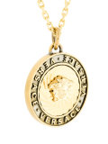 medusa medallion necklace