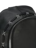 lace-up detailing backpack