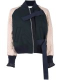 embroidered bomber