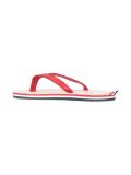 striped tab flip flops