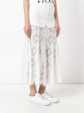 lace hem dress