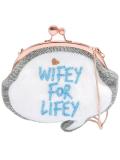 'Wifey For Lifey'手拿包