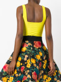 square neck bodysuit