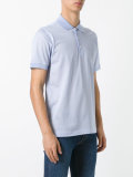 embroidered logo polo shirt