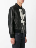 lightning bolt bomber jacket