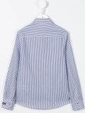 patch detailed button down shirt