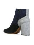 colour block boots