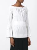 off-shoulder blouse