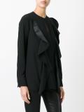 ruffle trim blouse