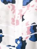 印花衬衫式连衣裙