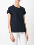 crochet lace printed T-shirt