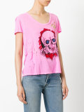 skull print T-shirt
