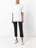 embroidered detail T-shirt 