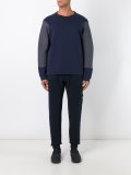 logo patch track pants