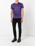 short sleeve lurex knit