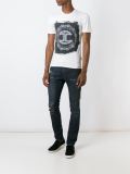 ripped detail skinny jeans