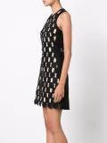 geometric panel dress