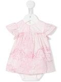 striped baroque dress