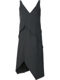 layered shift dress