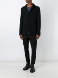 buttoned blazer