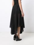 midi panelled skirt