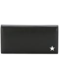 star plaque flap wallet