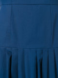flared trim dress