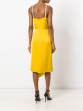 draped wrap dress