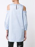 'Cold Shoulder'长款上衣