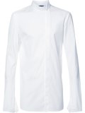 off centre fastening shirt 